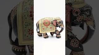 Gift Items for Home Decor 2022 | Wooden Elephant Statue | Indian Handicrafts