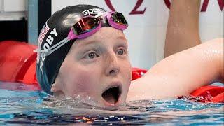 Lydia Jacoby strikes surprise gold at Olympics, ending King's reign