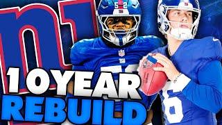 Abdul Carter and Jaxson Dart 10 Year New York Giants Rebuild! Madden 25 Franchise