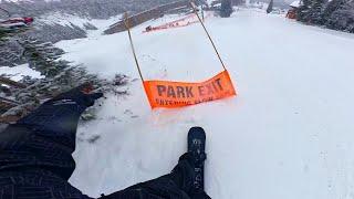 EPIC DAY Snowboarding at Sunshine Village! ️ POV