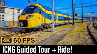 Train Cab Ride NL / ICNG Guided Tour + Ride / Breda - Amsterdam / ICNG / March 2023