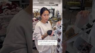 pack a 1645 item order with me  part 3 asmr #smallbusiness #scrunchies #packingorders #packaging