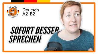 Sofort besser SPRECHEN | Deutsch mit Marija