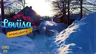 Loviisa (Lovisa) in Winter, Finland [ Highlights]