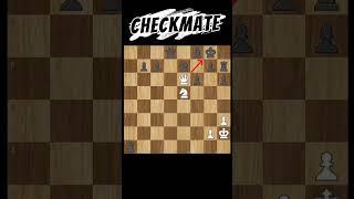 Queen's And Knight #chess #checkmate