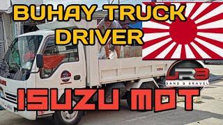 TRUCK DRIVER OF ISUZU MINI DUMP TRUCK #KULAZZMOTO