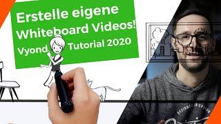 WHITEBOARD Videos erstellen (mein Vyond Tutorial 2021)