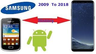 Samsung Phone History - 2009 To 2018 All samsung phones