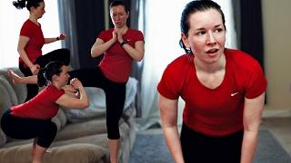 Brutal Beginner Bodyweight HIIT Workout  At Home Lower Body Workout WITHOUT Equipment