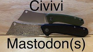 [55] Civivi Mastodon & Mini Mastodon Review