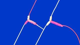 2 easy ways to make an anti-tangle anti-tangle T-knot