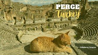 The stunning ancient city of Perge (Perge antik kenti) | Top 10 things to do in Turkey |Cinematic 4K