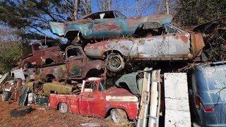 World's Largest and Most Amazing Junk Yard - Old Car City U.S.A.