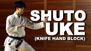 Japanese Karate Sensei's Tips On Shuto Uke (Knife Hand Block)