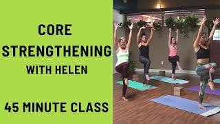 45 Minute Yoga Class - Core Strengthening