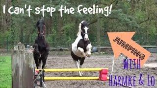 I can't stop the feeling! ~Jumping with Harmke and Io