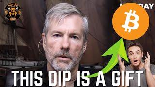 Michael Saylor: "THIS DIP IS A GIFT" - $MSTR & Bitcoin Update 2024