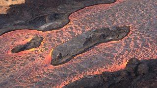 The Active Volcano in the Canary Islands; Lanzarote