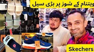 lmported Shoes Market in Karachi || Branded Skechers and Sendals ||  AirMax Nike Sneaker Vlog #2024