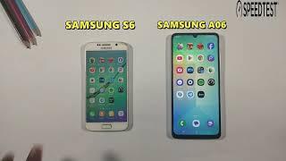 | Samsung S6 | Vs | Samsung A06 | Speed Test | Comparison | Review | 2024 |