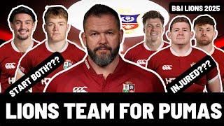WHO PLAYS? | LIONS 23 FOR ARGENTINA |