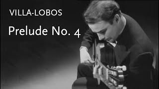 Prelude No. 4 • Villa-Lobos • Julian Bream