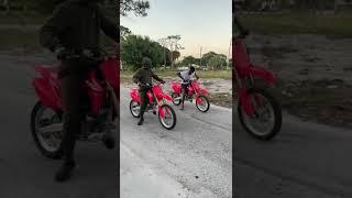 2022 crf150r holeshot race street