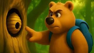  Barnaby Bear and the Busy Bees! | A Sweet Forest Adventure for Kids! 