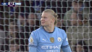 Erling Haaland Goal, Leicester City Vs Manchester City (0-2) All Goals Analysis & Highlights