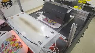 Single pass digital printer non-woven bag printing machine