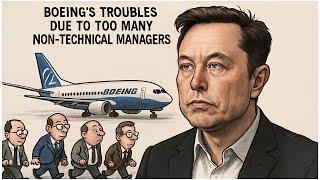 Boeing's Troubles Due to Too Many Non-Technical Managers: Elon Musk