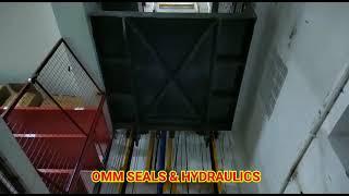 Single Mast Hydraulic Stacker/Hydraulic Goods Lift/Capacity -Upto 2/#robustlift #industrialelevator