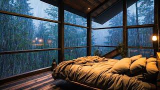 Sounds Rain and Thunder on Window | Beat Insomnia, Relax, Deep Sleep, Rest, Relieve Stress