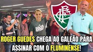 EXCELENTE CONTRATAÇÃO! O NOVO CAMISA 9 DO FLUMINENSE CHEGOU! ROGER GUEDES É O NOVO REFORÇO DO FLU!