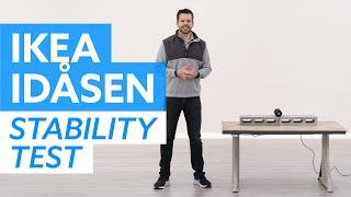 Ikea Idasen Standing Desk: Stability Test