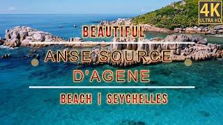 Anse Source D'Argent, Seychelles   | Most beautiful beach in the world | Travel World |4K