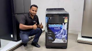 New Samsung Ecobubble 8 KG Fully Automatic Washing Machine 2023 | WA80BG4545BV | Demo and Review