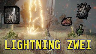 Lightning Zweihander is Overpowered