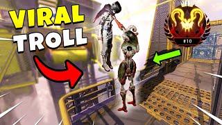 *NEW* VIRAL TROLLing IN RANKED!?! - NEW Apex Legends Funny & Epic Moments #345