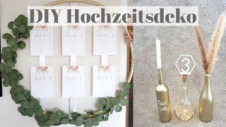 einfache DIY Hochzeitsdeko  | julaavo