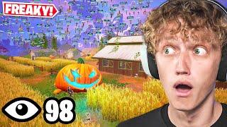 I Got 100 Players To Land At FREAKY FIELDS In Fortnite... (Fortnitemares)