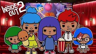 We Went To See INSIDE OUT 2  | *with voice* | Toca Boca Life World Roleplay