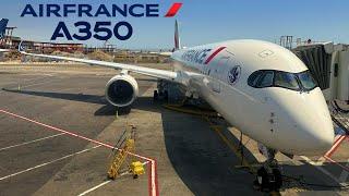  New York JFK  - Paris CDG    Air France Airbus A350 New Cabin !  [FULL FLIGHT REPORT]