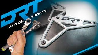 DRT Motorsports Polaris RZR Pro R/Turbo R Billet Aluminum Extended Rock Guard Kit Install Guide.