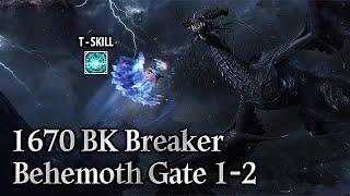 [Lost Ark]1670 Brawl King Breaker(Ark Passive) - Behemoth Gate 1-2