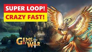 Gems of War CRAZY Fast Best Journey Team, and Underspire!