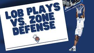 Beat Zone Defenses with Lob Plays | Basketball Strategy Examples