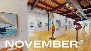 Start Your Day with Art! Walk Through Our November 2024 Exhibition