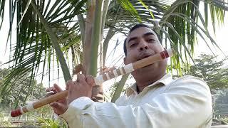 Aum jaap thrice and flute play by Parikshit Singh on Bollywood movie song Tere mere honthoon pe