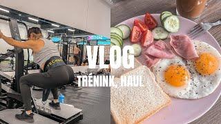 VLOG // OBŘÍ HAUL - BrainMarket, All Nutrition, Action, TRÉNINK ZADKU V OLYMPII